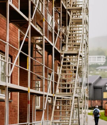Stillasutleie i Kongsberg: Tryggere arbeid i høyden